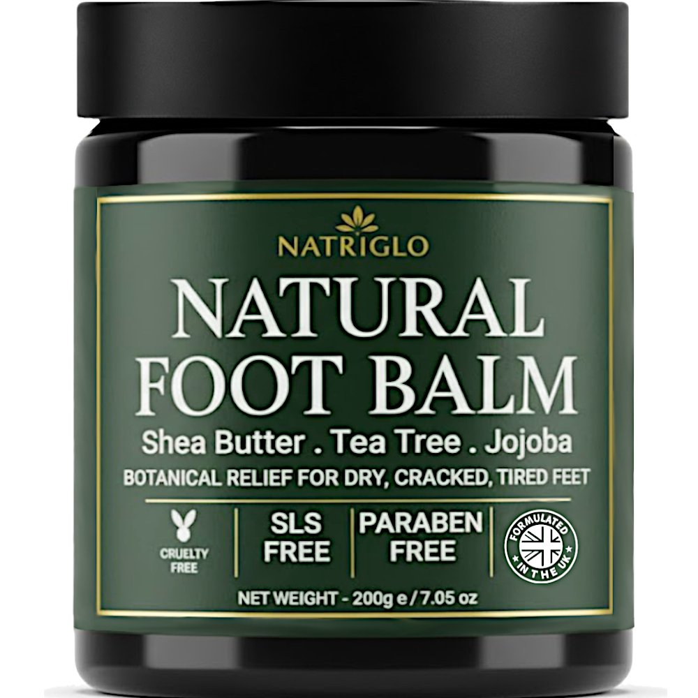 NatriGlo Intensive Foot Balm for Cracked Heels.Made In UK Home 2 Herbal Shampoo