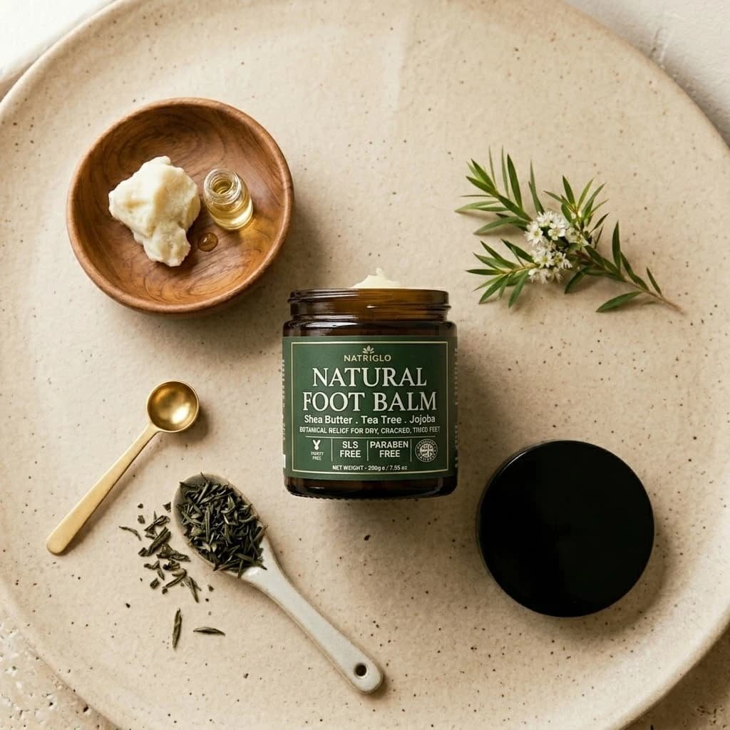 natriglo botanical recovery foot balm apothecary skincare UK Cometics Home 3