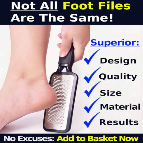 Stainless Steel Feet Scraper Rasp for Cracked HeelsDry Skin