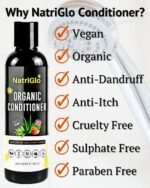 Vegan conditioner for hair with tea tree oil and aloe vera